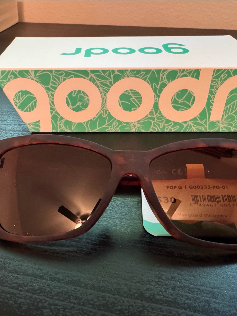 Goodr Women's Tortoiseshell Sunglasses - Polarized UV Protection